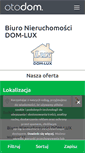 Mobile Screenshot of dom-lux.otodom.pl