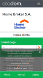 Mobile Screenshot of homebroker.otodom.pl