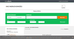 Desktop Screenshot of knc.otodom.pl