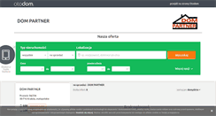 Desktop Screenshot of dompartner.otodom.pl