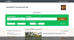 Desktop Screenshot of mkwadrat.otodom.pl