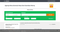 Desktop Screenshot of naszdom24.otodom.pl