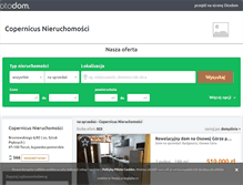 Tablet Screenshot of copernicusnieruchomosci.otodom.pl
