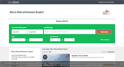Desktop Screenshot of nieruchomosci-expert.otodom.pl