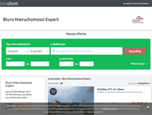 Tablet Screenshot of nieruchomosci-expert.otodom.pl