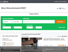 Tablet Screenshot of efekt-rybnik.otodom.pl