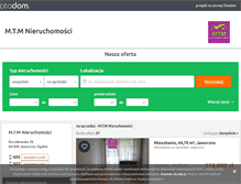 Tablet Screenshot of nieruchomoscimtm.otodom.pl