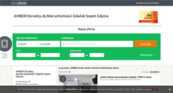 Desktop Screenshot of amber-nieruchomosci.otodom.pl
