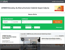 Tablet Screenshot of amber-nieruchomosci.otodom.pl
