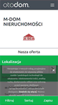 Mobile Screenshot of m-dom.otodom.pl